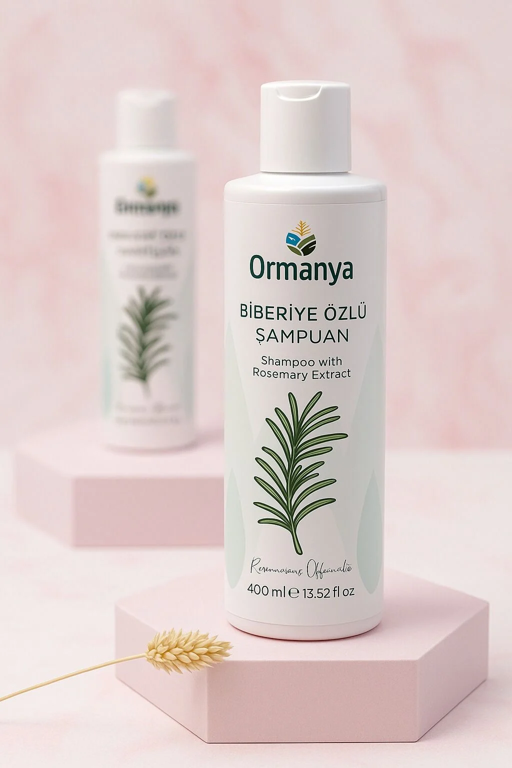 Biberiye Özlü Şampuan - 400 ml (SLS-SLES-Sülfat-Alkol İÇERMEZ.)