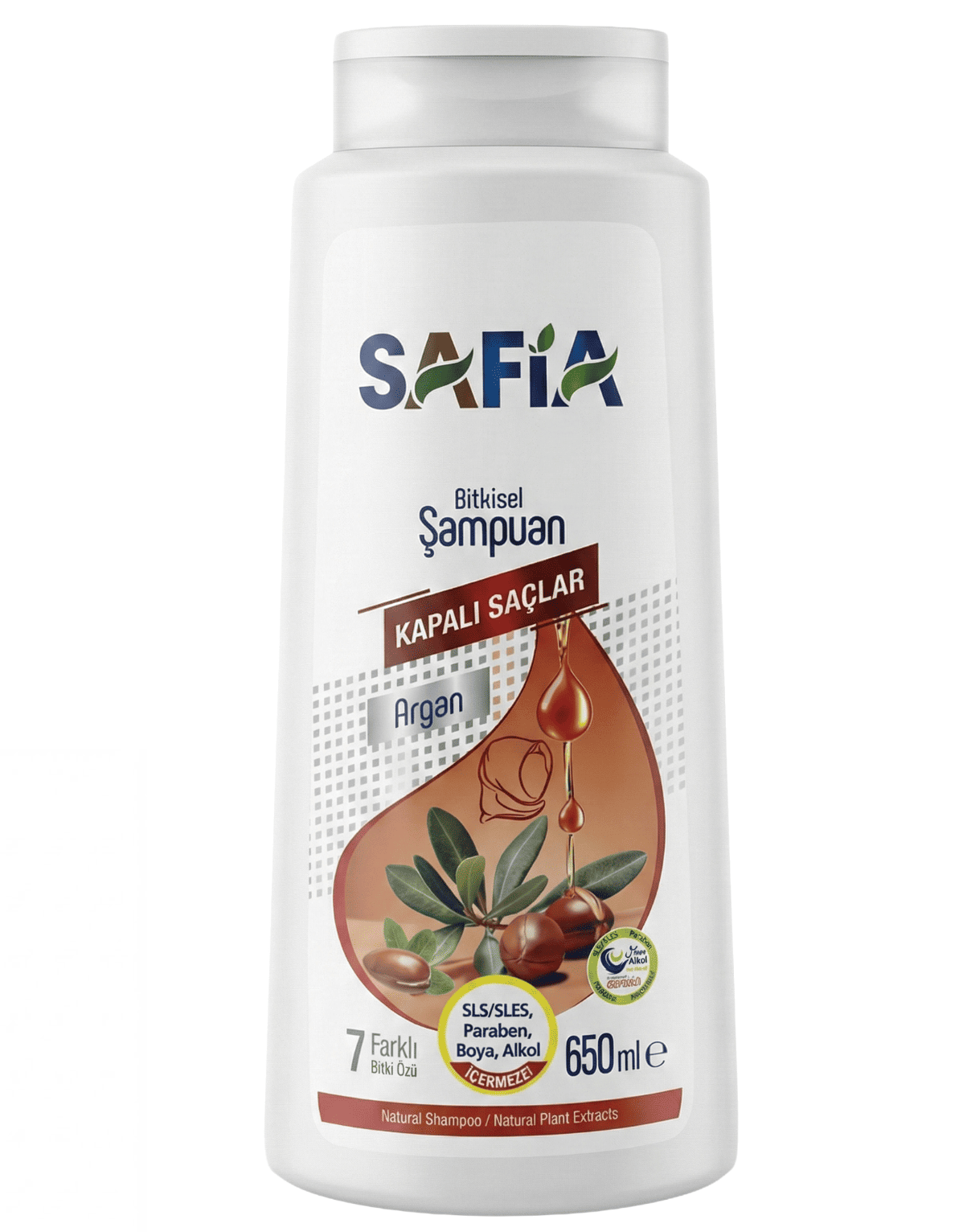 Safia Kapalı Saçlar Şampuan 650 ml